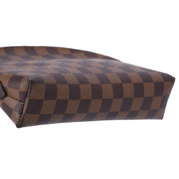 Louis Vuitton Pochette Cosmetic GM Pouch N23345 Ebene Damier Canvas - Picture 3 of 6